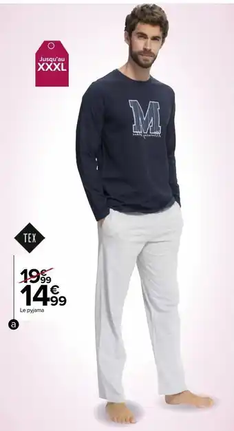 Pyjama long homme