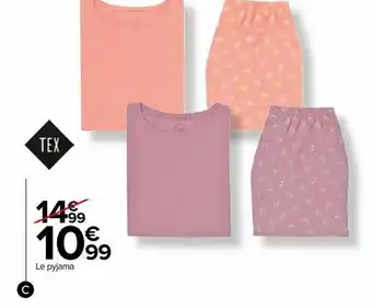 Carrefour Market Le pyjama offre