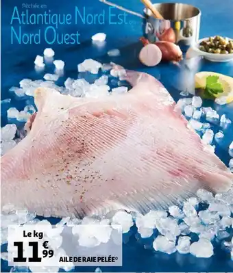 Auchan Aile de raie pelée offre