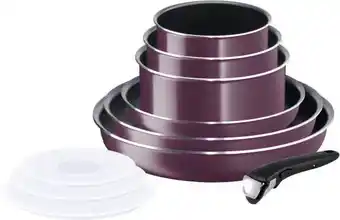 Casino Supermarchés Batterie de cuisine 10 Pièces INGENIO ESSENTIAL violet offre