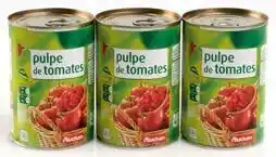 Auchan PULPE DE TOMATE offre
