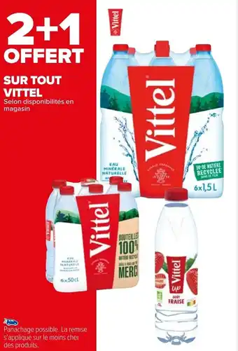 Carrefour Market Sur tout vittel offre