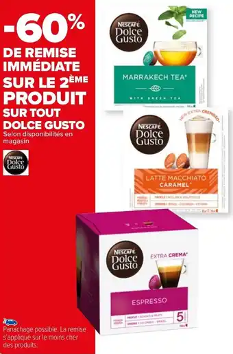 Carrefour Market Dolce gusto offre