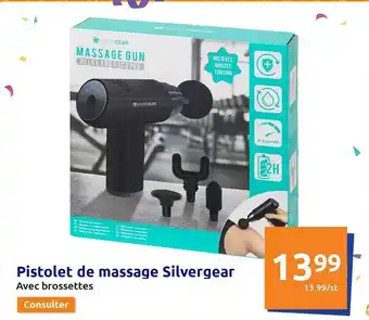 Pistolet de massage silvergear