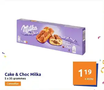 Cake & choc milka