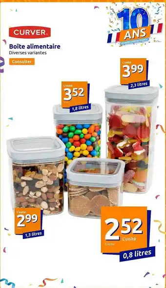 Boîte alimentaire curver