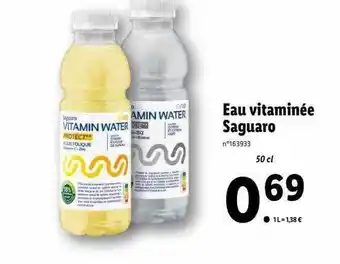 Eau vitaminée saguaro