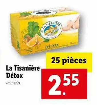 Lidl La tisanière détox offre