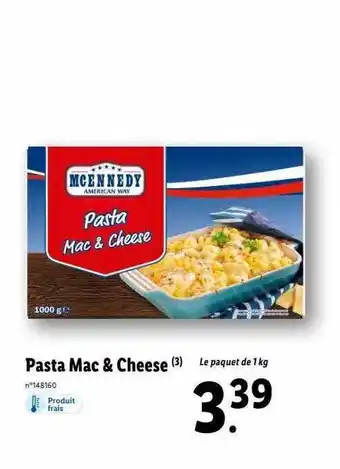 Lidl Pasta mac & cheese mcennedy offre