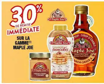 Migros La gamme maple joe offre