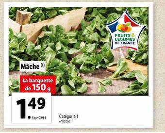 Lidl Mâche offre