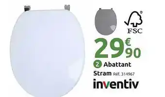 Mr Bricolage Abattant stram inventiv offre