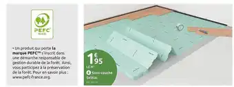 Mr Bricolage Sous-couche selitac offre