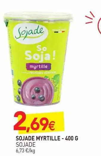 Sojade myrtille sojade - 400 g