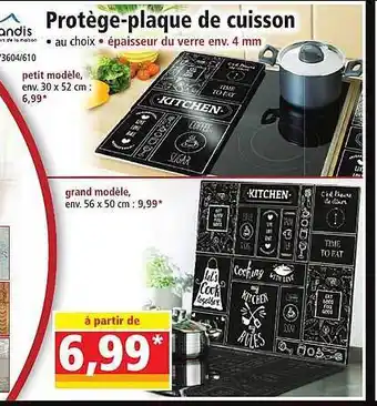 Norma Protège-plaque de cuisson offre