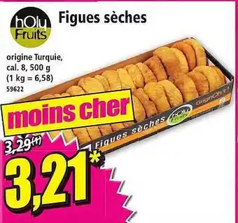 Norma Figues sèches holy fruits offre