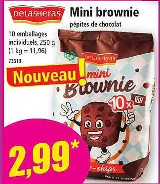 Mini brownie delasheras