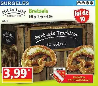 Norma Bretzels poulaillon offre