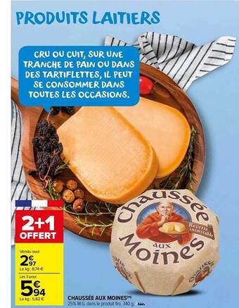 Carrefour Market Chaussée aux moines offre