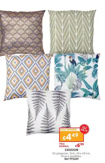 Trafic Coussin offre