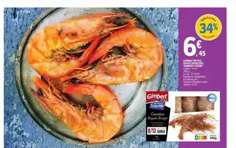 E.Leclerc Gambas royale rouge surgelées offre