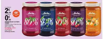E.Leclerc Préparation 80% de fruits d'arbo offre