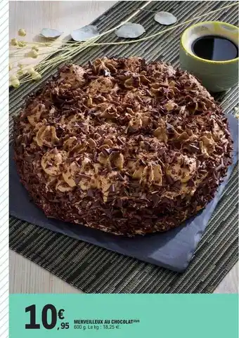 E.Leclerc Merveilleux au chocolat offre