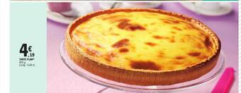 E.Leclerc Tarte flan offre