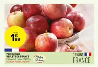 Carrefour Contact Pomme gala REFLETS DE FRANCE offre