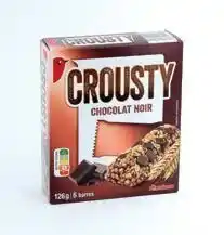 Auchan BARRES DE CÉRÉALES CROUSTY offre