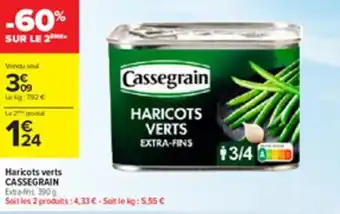 Haricots verts CASSEGRAIN