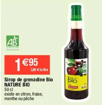 Migros Sirop de grenadine bio NATURE BIO offre