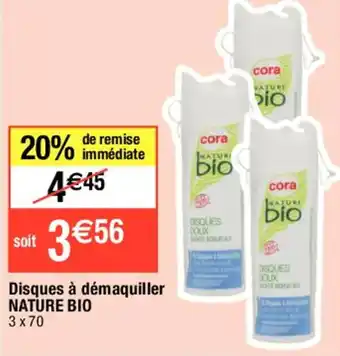 Migros Disques à démaquiller NATURE BIO offre