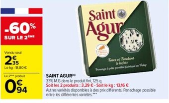 Carrefour Drive Saint agur offre