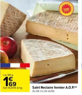 Saint nectaire fermier A.O.P.