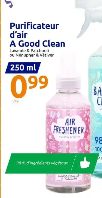 Purificateur d'Air A Good Clean