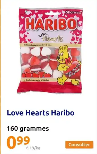 Action Love Hearts Haribo offre
