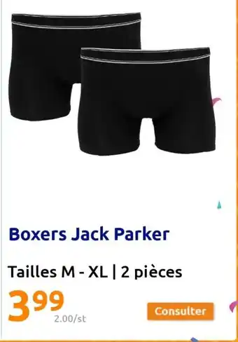 Boxers Jack Parker
