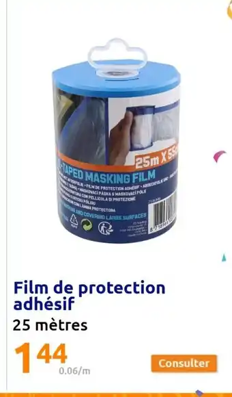 Action Film de Protection Adhesif offre