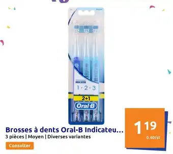 Brosses a Dents Oral-B Indicateu