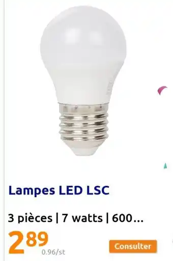 Action Lampes Led LSC offre