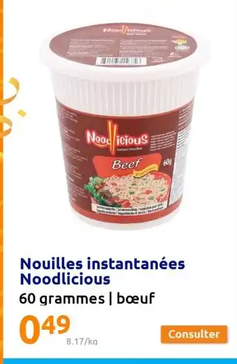 Nouilles Instantanées Noodlicious