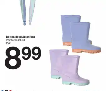 Zeeman Bottes de Pluie enfant offre