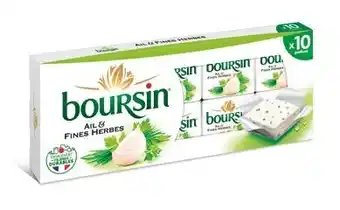 Auchan Bon plan sur la gamme de la marque Boursin offre