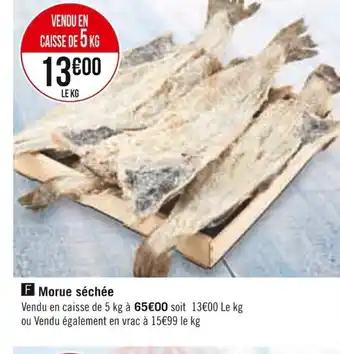 Morue Séchée