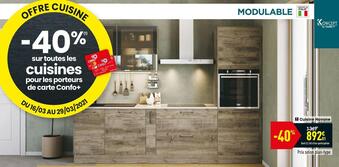 Conforama CUISINE HAVANE offre