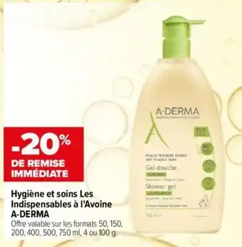 Carrefour Hygiene Et Soins Les Indispensables a l'Avoine A-Derma offre