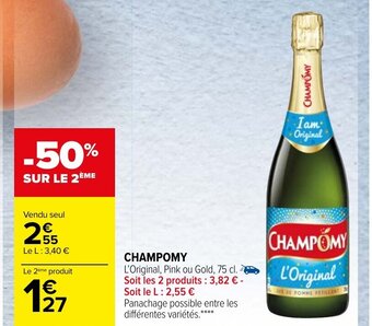 Carrefour Champomy offre
