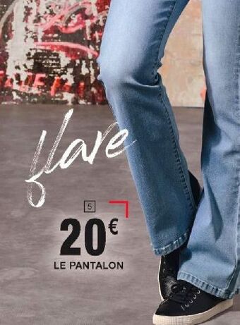 Cora x Carrefour Pantalon offre