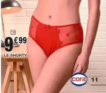 Cora x Carrefour Shorty offre